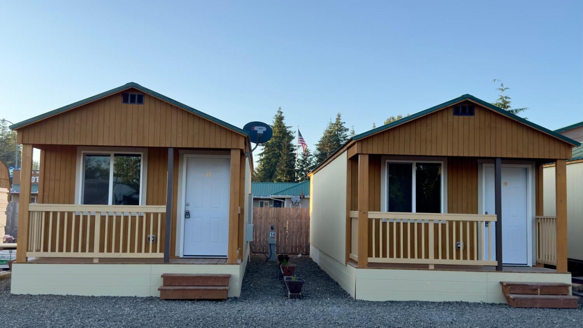 Far West Cabin-Tiny Homes Rental Forks Buitenkant foto